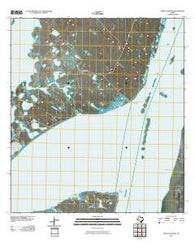 Point of Rocks Texas Historical topographic map, 1:24000 scale, 7.5 X 7.5 Minute, Year 2010