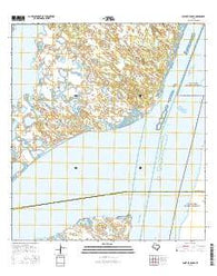 Point of Rocks Texas Current topographic map, 1:24000 scale, 7.5 X 7.5 Minute, Year 2016