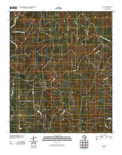 Polar Texas Historical topographic map, 1:24000 scale, 7.5 X 7.5 Minute, Year 2010