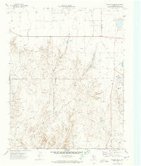 Pollard Creek Texas Historical topographic map, 1:24000 scale, 7.5 X 7.5 Minute, Year 1972