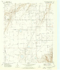 Pollard Creek NE Texas Historical topographic map, 1:24000 scale, 7.5 X 7.5 Minute, Year 1974