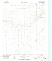 Pollard Creek NW Texas Historical topographic map, 1:24000 scale, 7.5 X 7.5 Minute, Year 1972