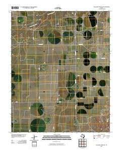 Pollard Creek NE Texas Historical topographic map, 1:24000 scale, 7.5 X 7.5 Minute, Year 2010