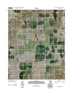 Pollard Creek NE Texas Historical topographic map, 1:24000 scale, 7.5 X 7.5 Minute, Year 2012