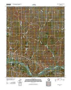Pond Creek Texas Historical topographic map, 1:24000 scale, 7.5 X 7.5 Minute, Year 2010