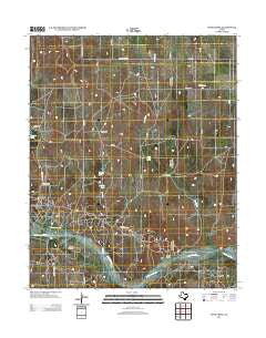 Pond Creek Texas Historical topographic map, 1:24000 scale, 7.5 X 7.5 Minute, Year 2012