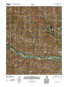 Pond Creek NW Texas Historical topographic map, 1:24000 scale, 7.5 X 7.5 Minute, Year 2010