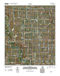Ponder Texas Historical topographic map, 1:24000 scale, 7.5 X 7.5 Minute, Year 2010