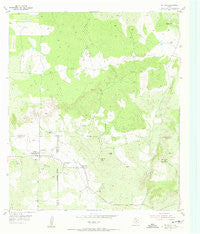 Pontotoc Texas Historical topographic map, 1:24000 scale, 7.5 X 7.5 Minute, Year 1955