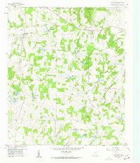 Poolville Texas Historical topographic map, 1:24000 scale, 7.5 X 7.5 Minute, Year 1959