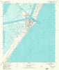 Port Aransas Texas Historical topographic map, 1:24000 scale, 7.5 X 7.5 Minute, Year 1968