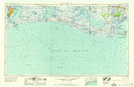 Port Arthur Texas Historical topographic map, 1:250000 scale, 1 X 2 Degree, Year 1958