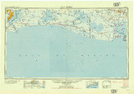 Port Arthur Texas Historical topographic map, 1:250000 scale, 1 X 2 Degree, Year 1954