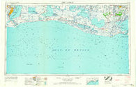 Port Arthur Texas Historical topographic map, 1:250000 scale, 1 X 2 Degree, Year 1956