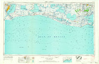 Port Arthur Texas Historical topographic map, 1:250000 scale, 1 X 2 Degree, Year 1956
