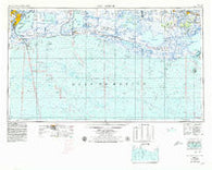 Port Arthur Texas Historical topographic map, 1:250000 scale, 1 X 2 Degree, Year 1956