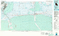 Port Arthur Texas Historical topographic map, 1:100000 scale, 30 X 60 Minute, Year 1983