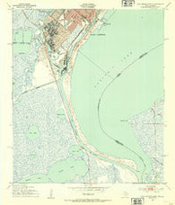 Port Arthur South Texas Historical topographic map, 1:24000 scale, 7.5 X 7.5 Minute, Year 1943