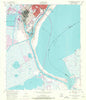 Port Arthur South Texas Historical topographic map, 1:24000 scale, 7.5 X 7.5 Minute, Year 1957