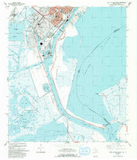 Port Arthur South Texas Historical topographic map, 1:24000 scale, 7.5 X 7.5 Minute, Year 1993