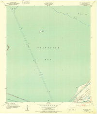 Port Bolivar Texas Historical topographic map, 1:24000 scale, 7.5 X 7.5 Minute, Year 1943