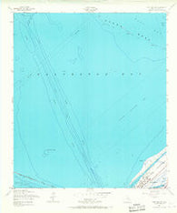 Port Bolivar Texas Historical topographic map, 1:24000 scale, 7.5 X 7.5 Minute, Year 1954