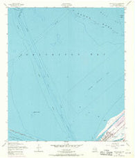 Port Bolivar Texas Historical topographic map, 1:24000 scale, 7.5 X 7.5 Minute, Year 1954