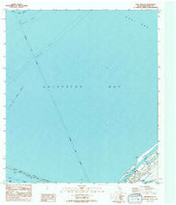 Port Bolivar Texas Historical topographic map, 1:24000 scale, 7.5 X 7.5 Minute, Year 1994