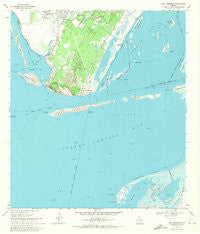 Port Ingleside Texas Historical topographic map, 1:24000 scale, 7.5 X 7.5 Minute, Year 1968