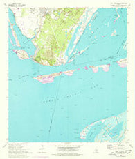 Port Ingleside Texas Historical topographic map, 1:24000 scale, 7.5 X 7.5 Minute, Year 1968