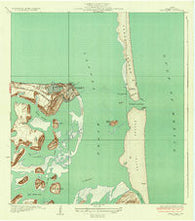 Port Isabel Texas Historical topographic map, 1:31680 scale, 7.5 X 7.5 Minute, Year 1934