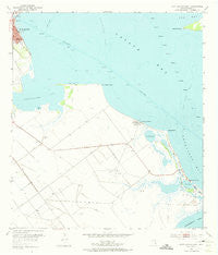 Port Lavaca East Texas Historical topographic map, 1:24000 scale, 7.5 X 7.5 Minute, Year 1952