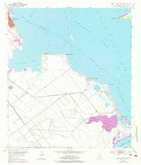 Port Lavaca East Texas Historical topographic map, 1:24000 scale, 7.5 X 7.5 Minute, Year 1952