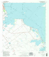 Port Lavaca East Texas Historical topographic map, 1:24000 scale, 7.5 X 7.5 Minute, Year 1995