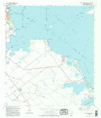 Port Lavaca East Texas Historical topographic map, 1:24000 scale, 7.5 X 7.5 Minute, Year 1995