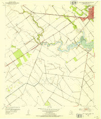 Port Lavaca West Texas Historical topographic map, 1:24000 scale, 7.5 X 7.5 Minute, Year 1952
