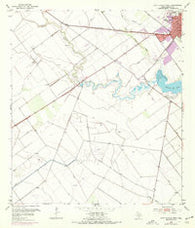 Port Lavaca West Texas Historical topographic map, 1:24000 scale, 7.5 X 7.5 Minute, Year 1952