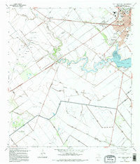 Port Lavaca West Texas Historical topographic map, 1:24000 scale, 7.5 X 7.5 Minute, Year 1995