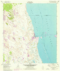 Port Mansfield Texas Historical topographic map, 1:24000 scale, 7.5 X 7.5 Minute, Year 1952