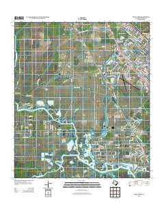 Port Acres Texas Historical topographic map, 1:24000 scale, 7.5 X 7.5 Minute, Year 2013