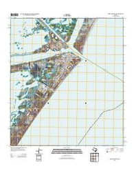 Port Aransas Texas Historical topographic map, 1:24000 scale, 7.5 X 7.5 Minute, Year 2013