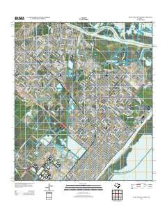 Port Arthur North Texas Historical topographic map, 1:24000 scale, 7.5 X 7.5 Minute, Year 2013