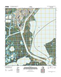 Port Arthur South Texas Historical topographic map, 1:24000 scale, 7.5 X 7.5 Minute, Year 2013