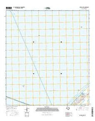 Port Bolivar Texas Current topographic map, 1:24000 scale, 7.5 X 7.5 Minute, Year 2016