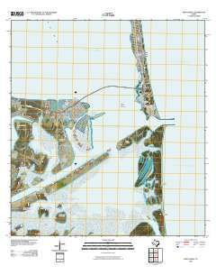 Port Isabel Texas Historical topographic map, 1:24000 scale, 7.5 X 7.5 Minute, Year 2010