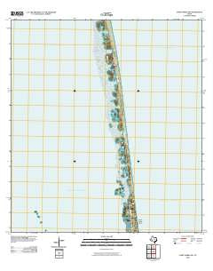 Port Isabel NW Texas Historical topographic map, 1:24000 scale, 7.5 X 7.5 Minute, Year 2010