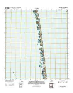 Port Isabel NW Texas Historical topographic map, 1:24000 scale, 7.5 X 7.5 Minute, Year 2013