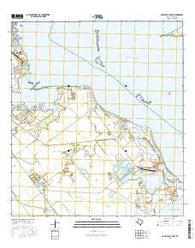 Port Lavaca East Texas Current topographic map, 1:24000 scale, 7.5 X 7.5 Minute, Year 2016