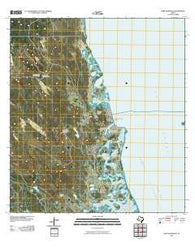 Port Mansfield Texas Historical topographic map, 1:24000 scale, 7.5 X 7.5 Minute, Year 2010