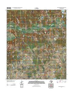 Porter Springs Texas Historical topographic map, 1:24000 scale, 7.5 X 7.5 Minute, Year 2013